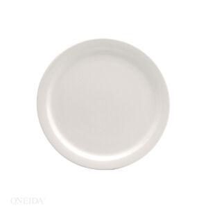 CREAM WHITE WARE NARROW RIM PLATE, 5.5″