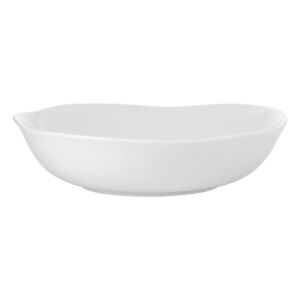 WHITE LANCASTER GARDEN BOWL, 19 OZ.