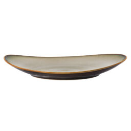 RUSTIC OVAL COUPE PLATE, 7.25″