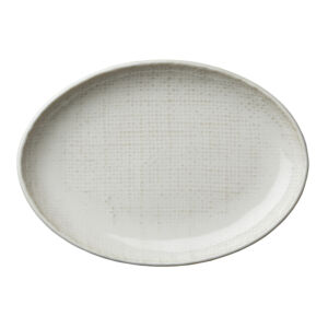 KNIT OVAL PLATE 6″