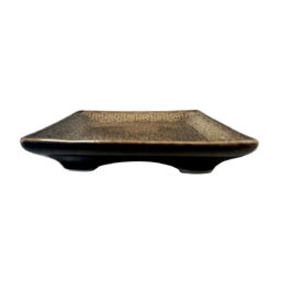 RUSTIC PEDESTAL PLATE