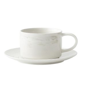 MARBLE SAUCER, (FITS CAPPUCCINO CUP)