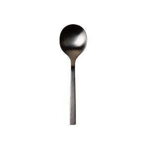 CHEF’S TABLE BLACK BOUILLON SPOON